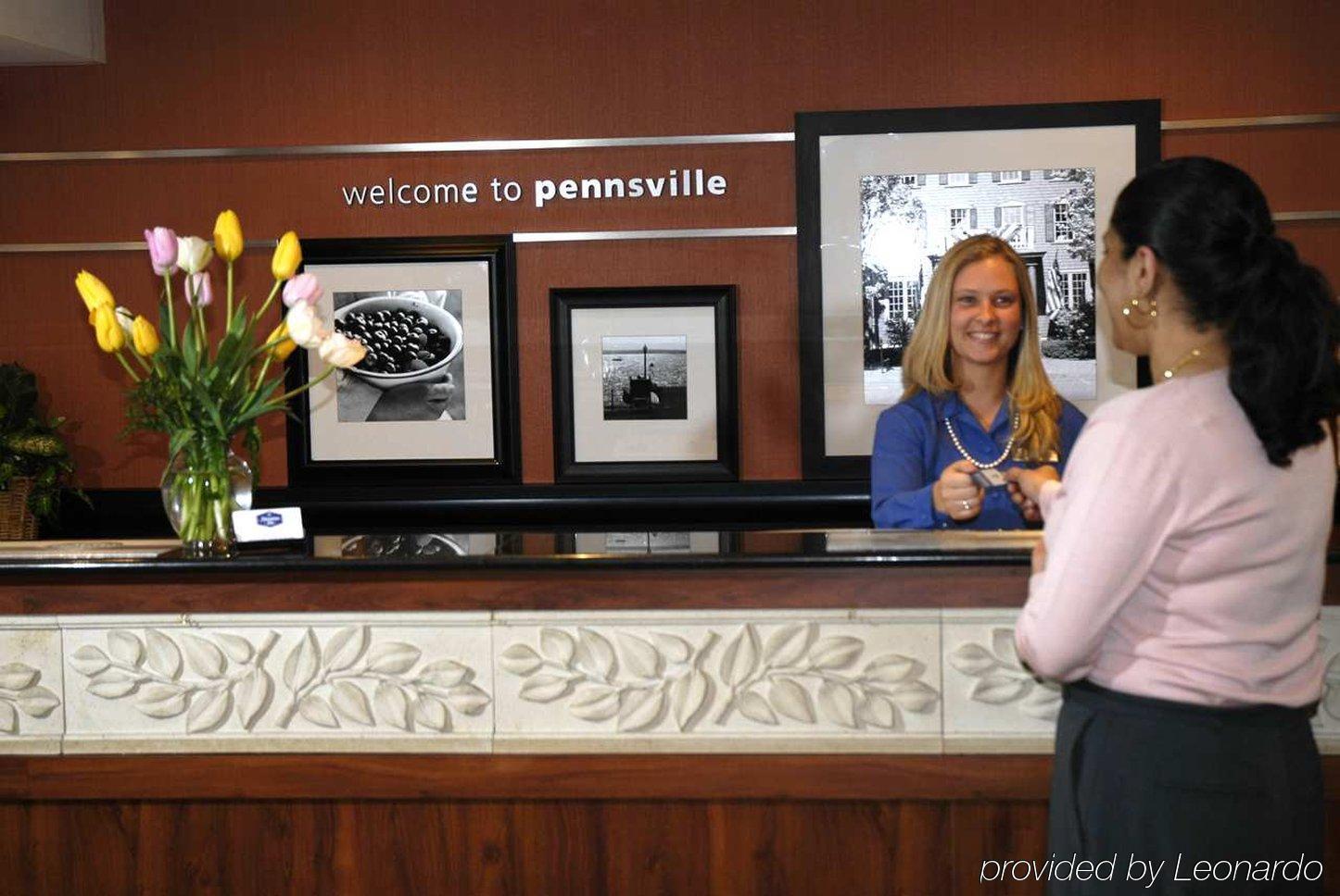 Hampton Inn Pennsville Интерьер фото